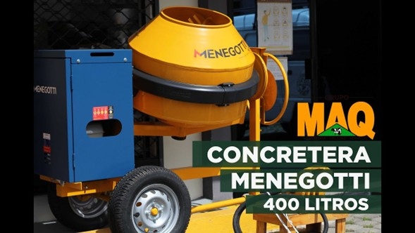 CONCRETERA 400 LITERS PROFESIONAL